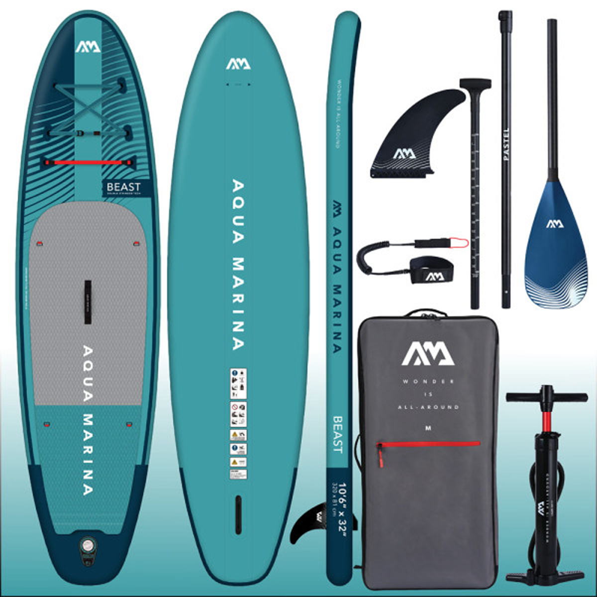 Aqua Marina Beast Advanced All-Around iSUP 10' 6